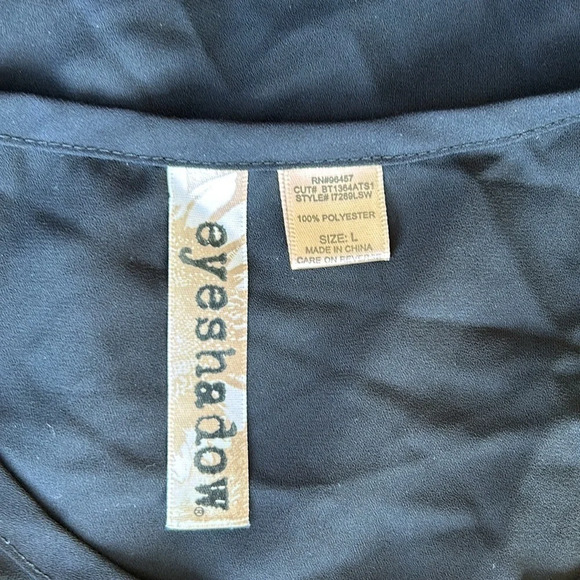 Eyeshadow Black Blouse‎ - Picture 4 of 4